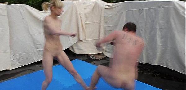  Mixed Kickboxing Ending With Loser Orally Pleasuring Winner